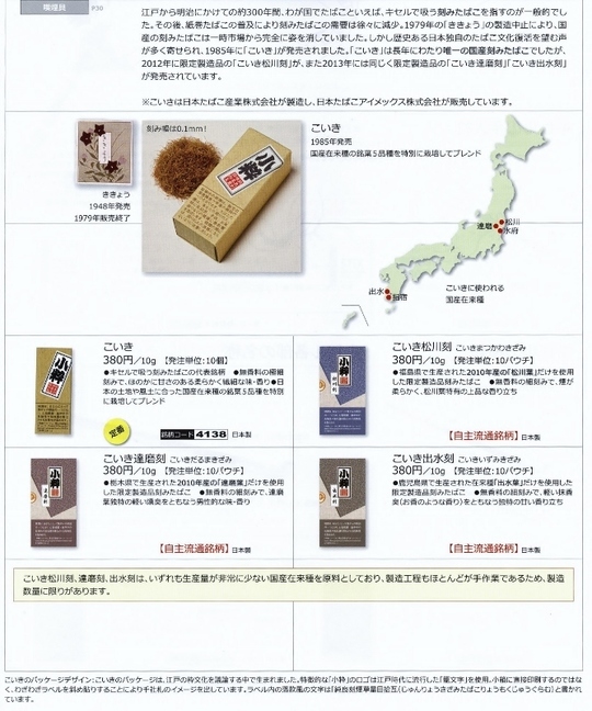 刻みたばこ